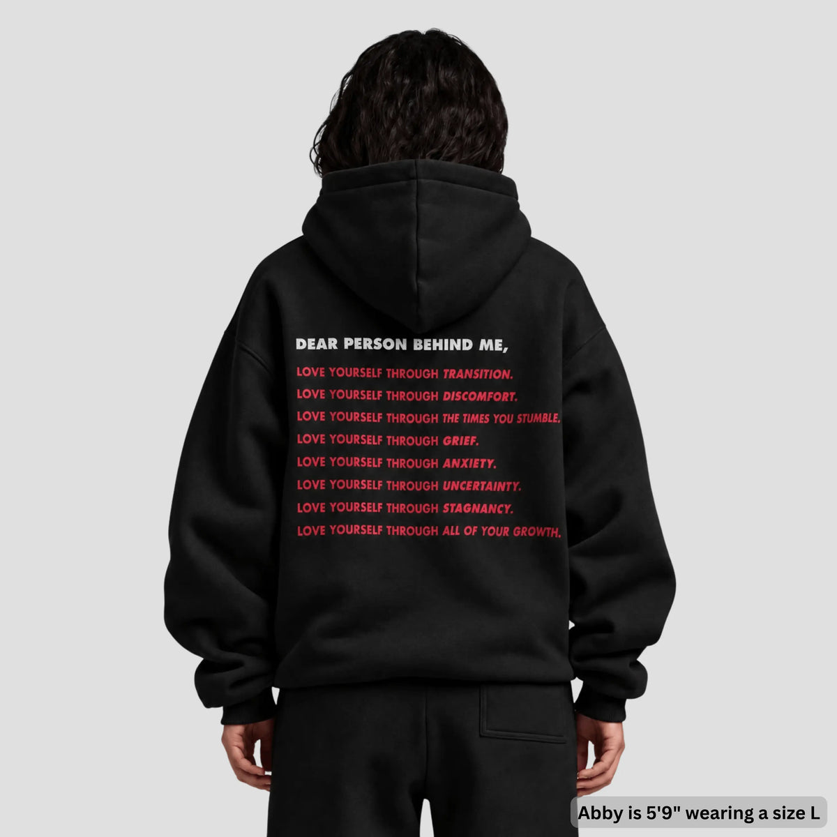 'LOVE YOURSELF THROUGH IT ALL' Hoodie