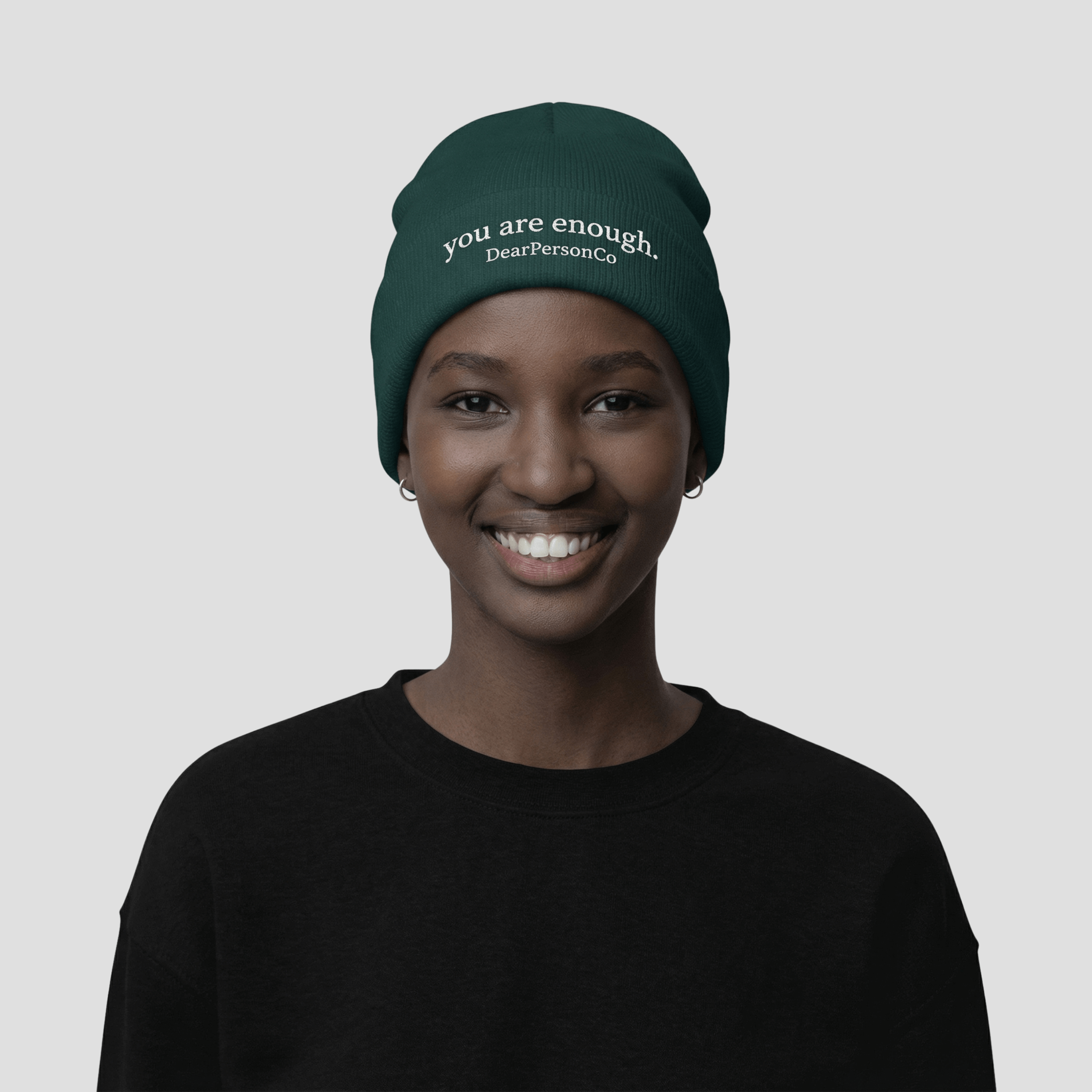 'You Are Enough' Beanie