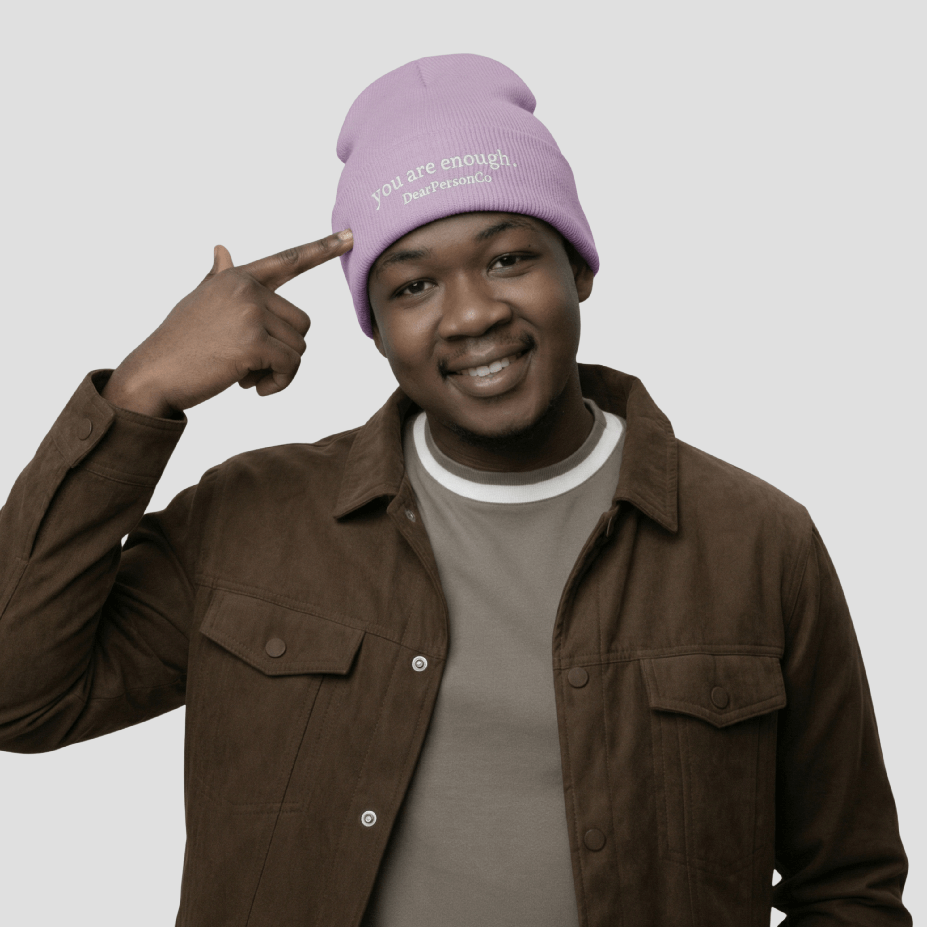 'You Are Enough' Beanie