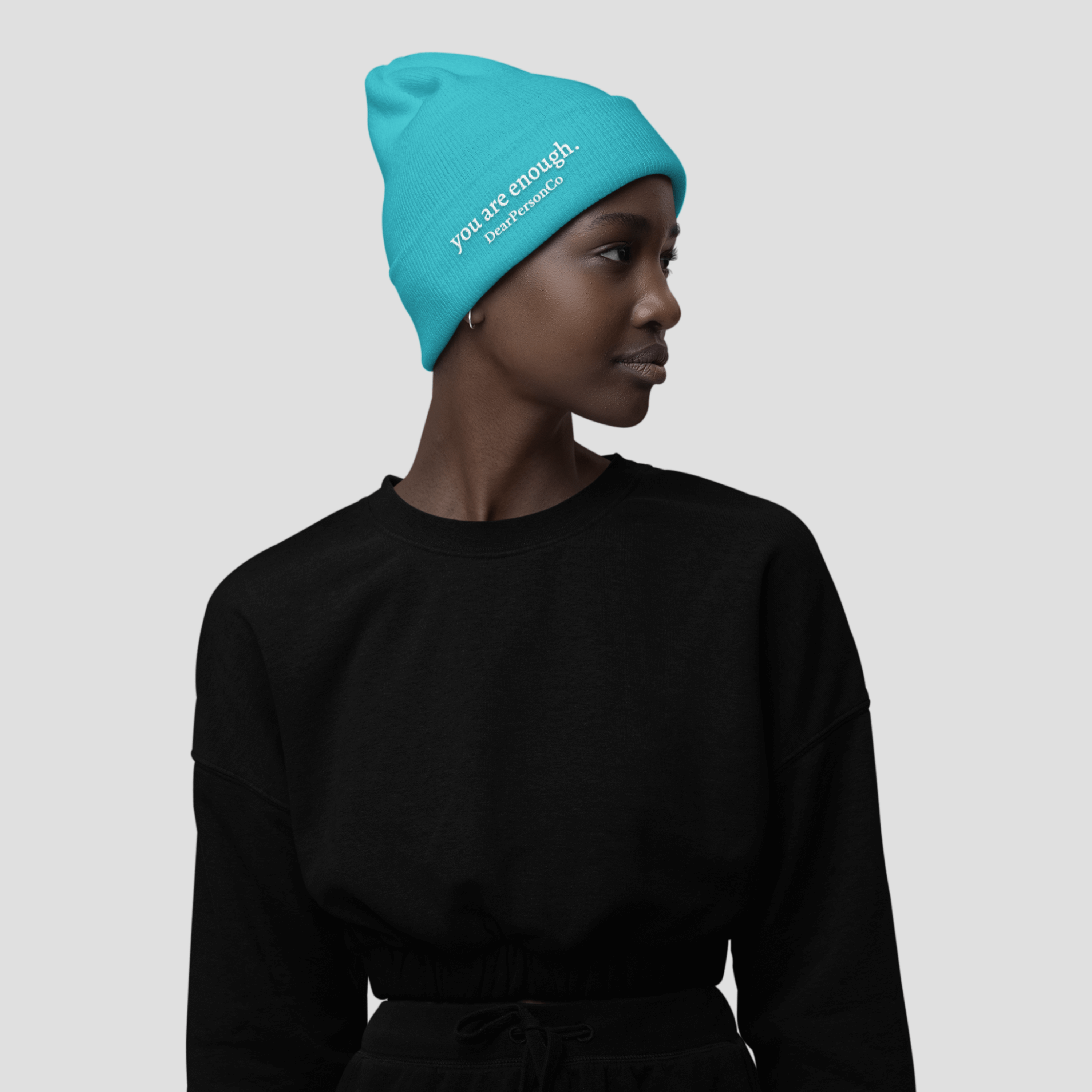 'You Are Enough' Beanie