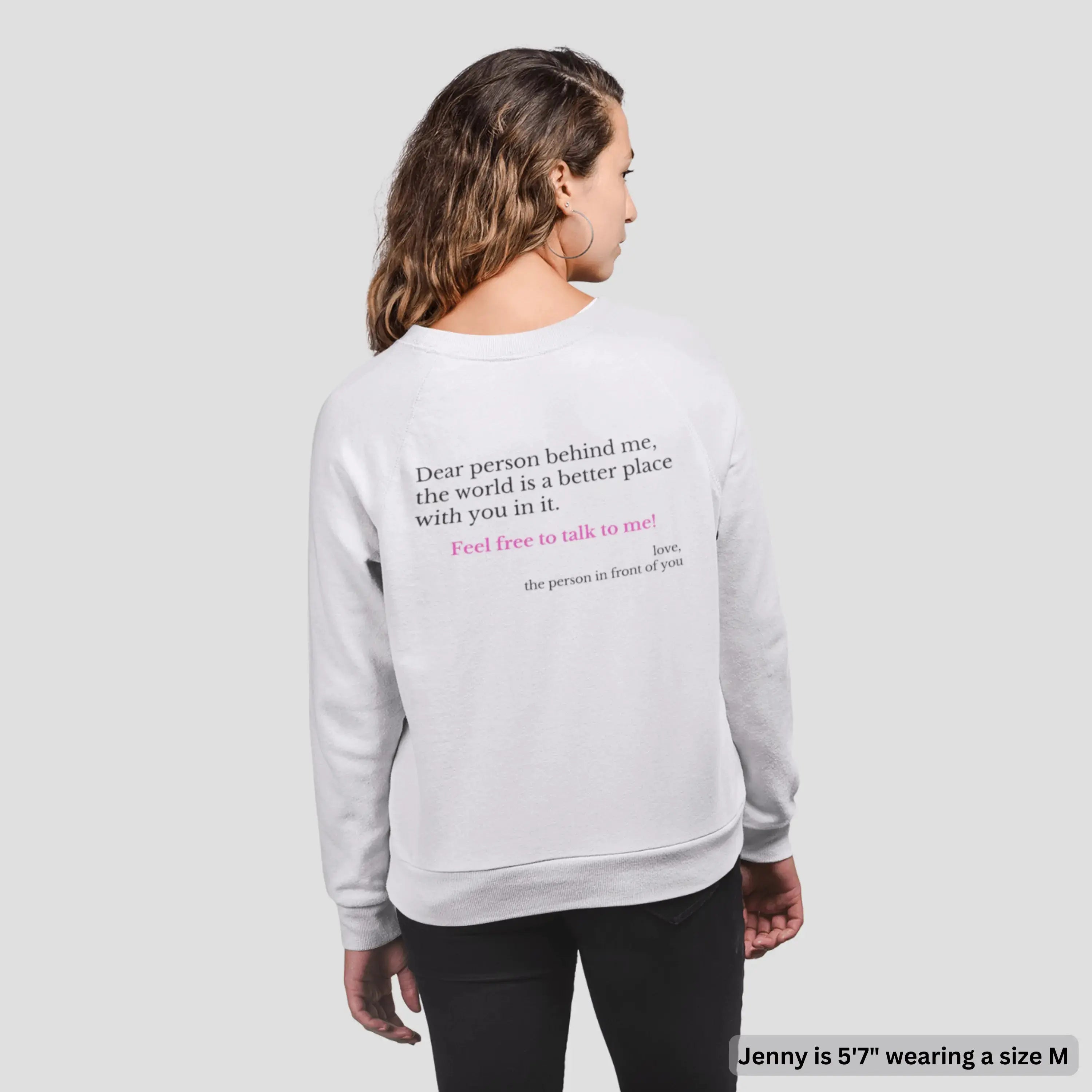 'Talk To Me' Sweatshirt DearPersonCo