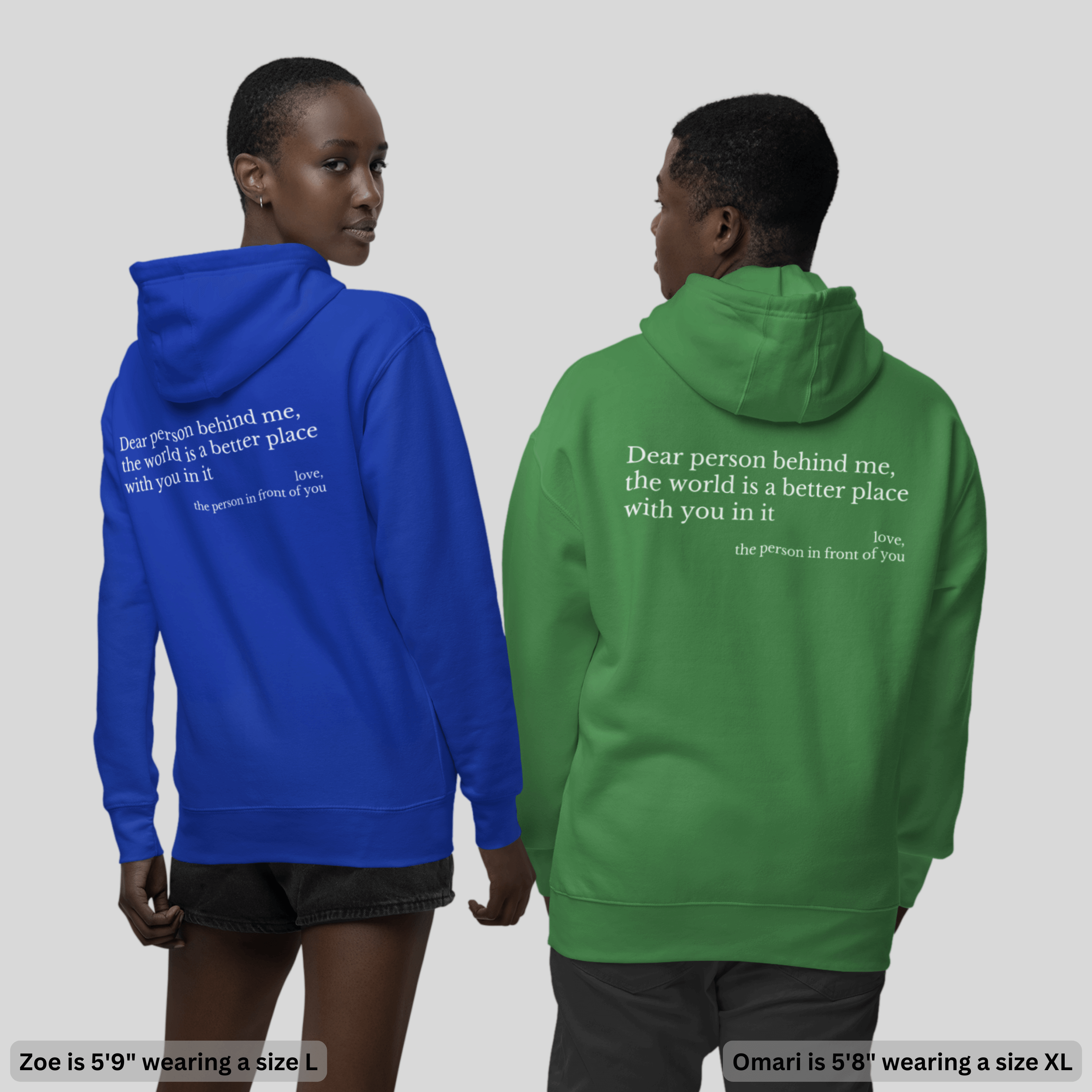 The Original 'Dear Person Behind Me' Hoodie