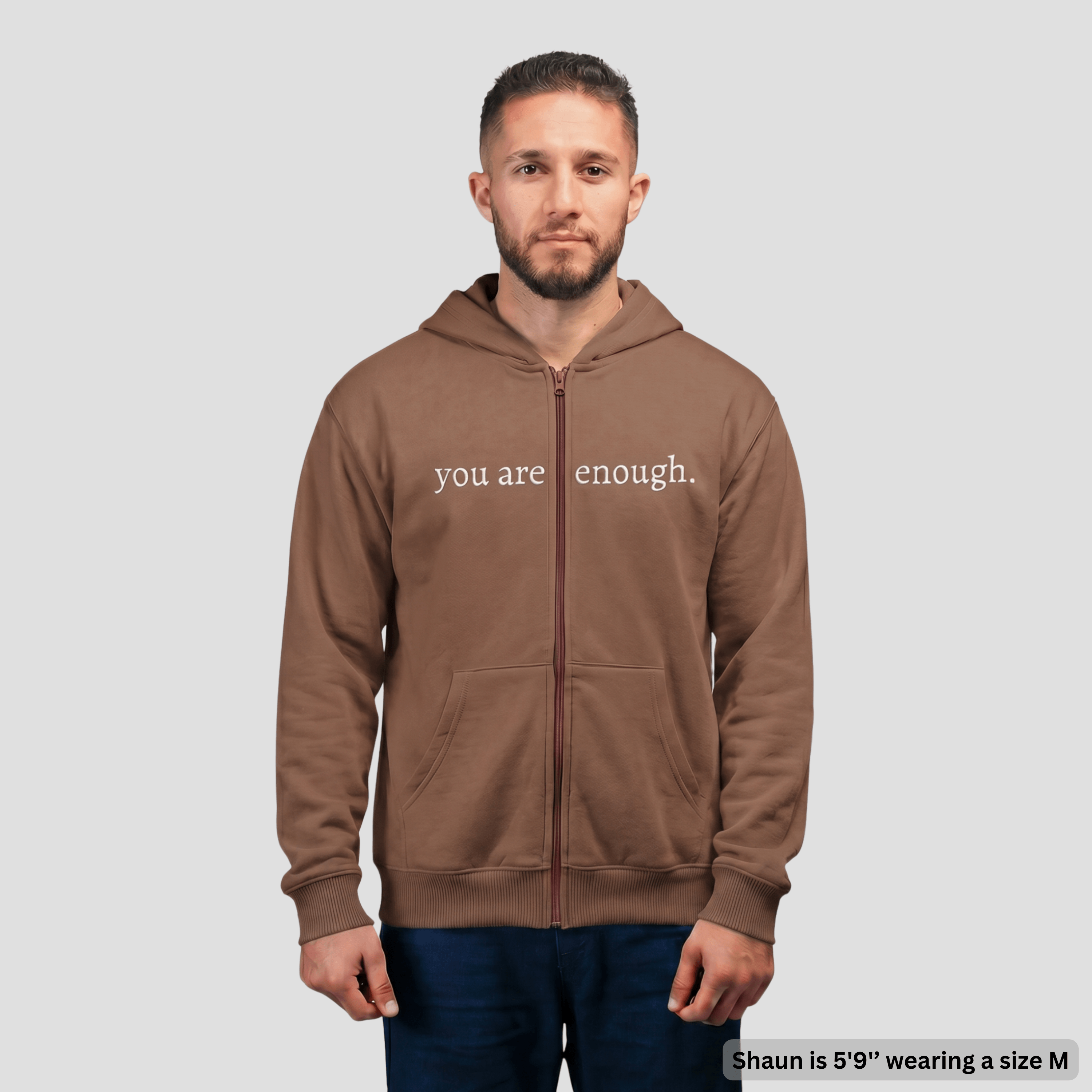 The Original 'Dear Person Behind Me' Zip-Up Hoodie
