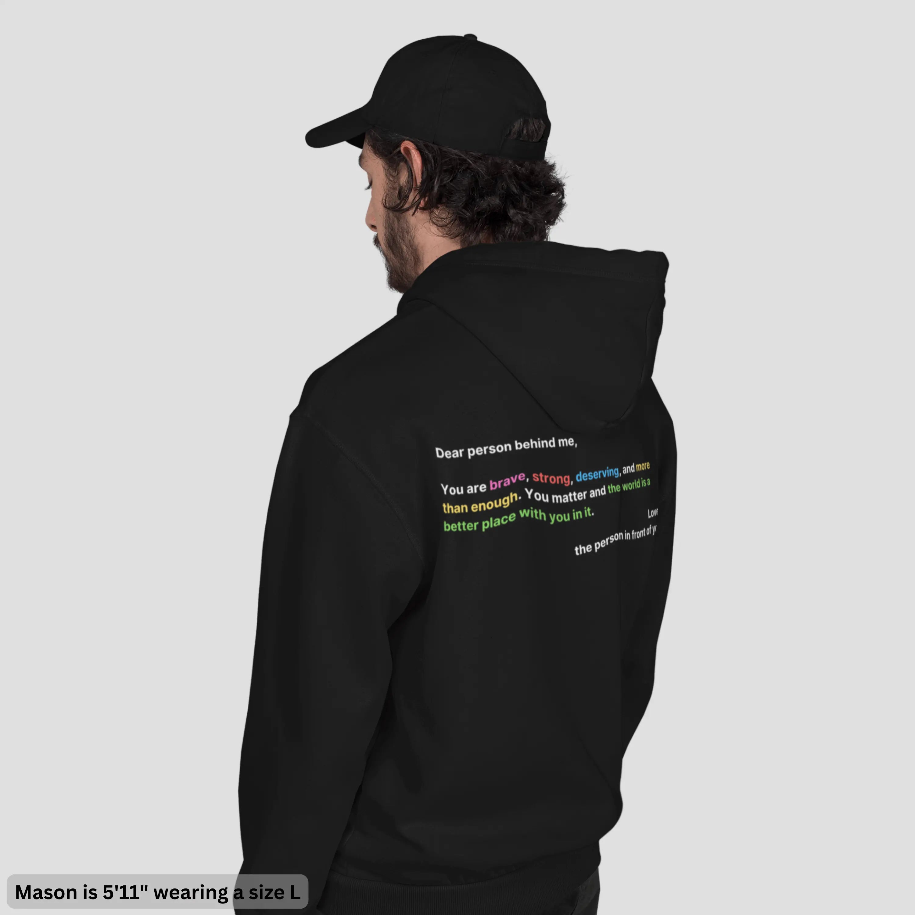 'Brave, Strong, Deserving' Hoodie