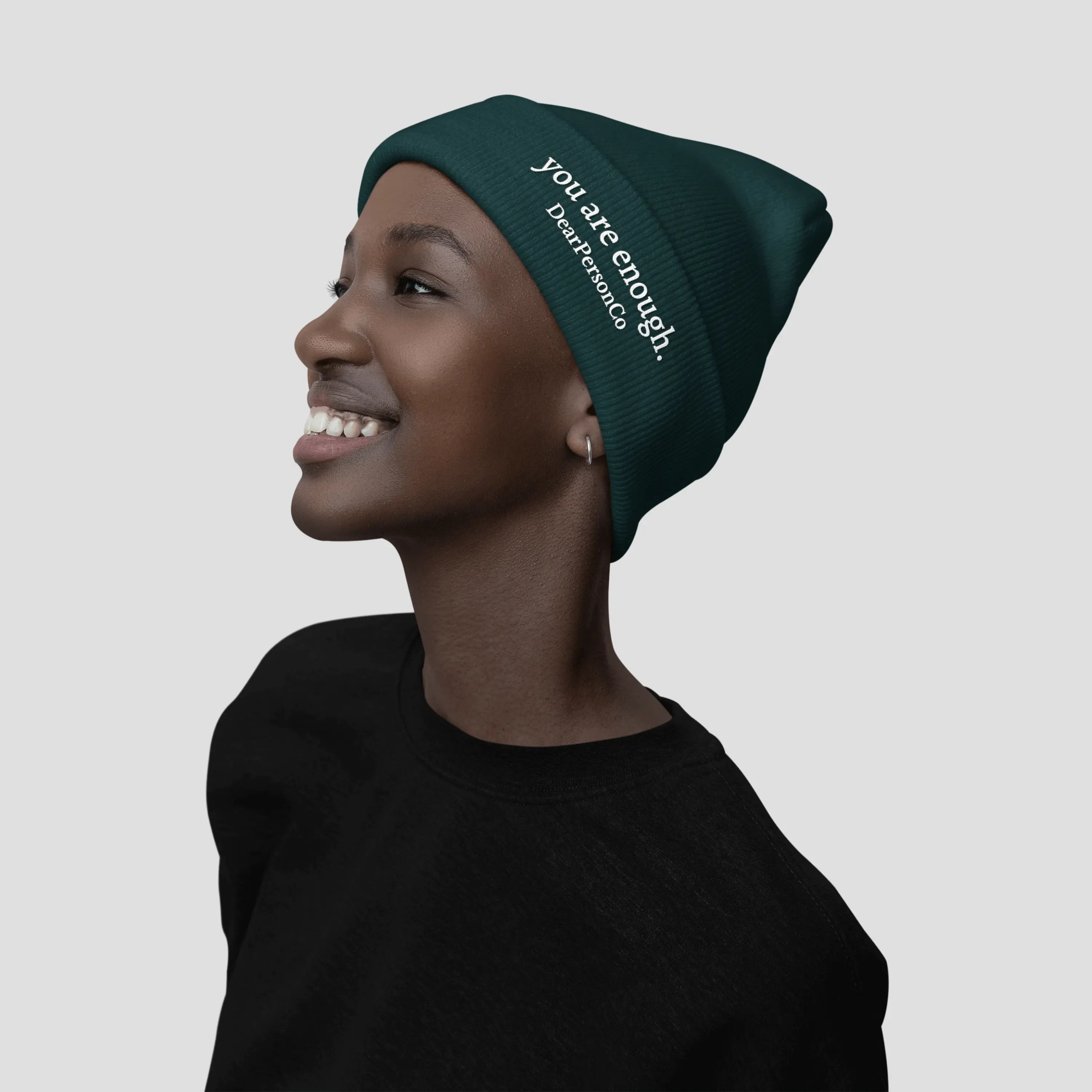 'You Are Enough' Beanie