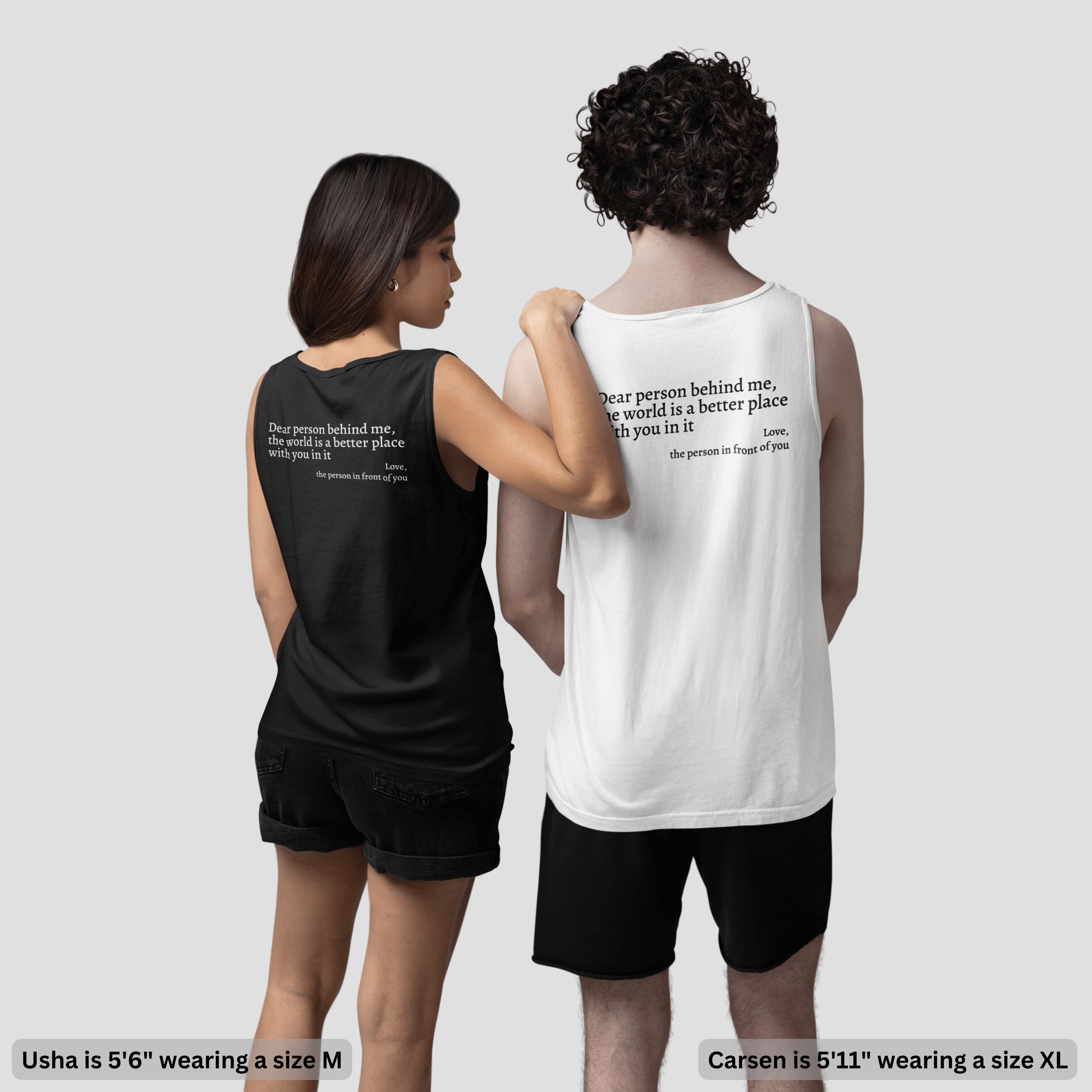 'Dear Person Behind Me' Tank Top