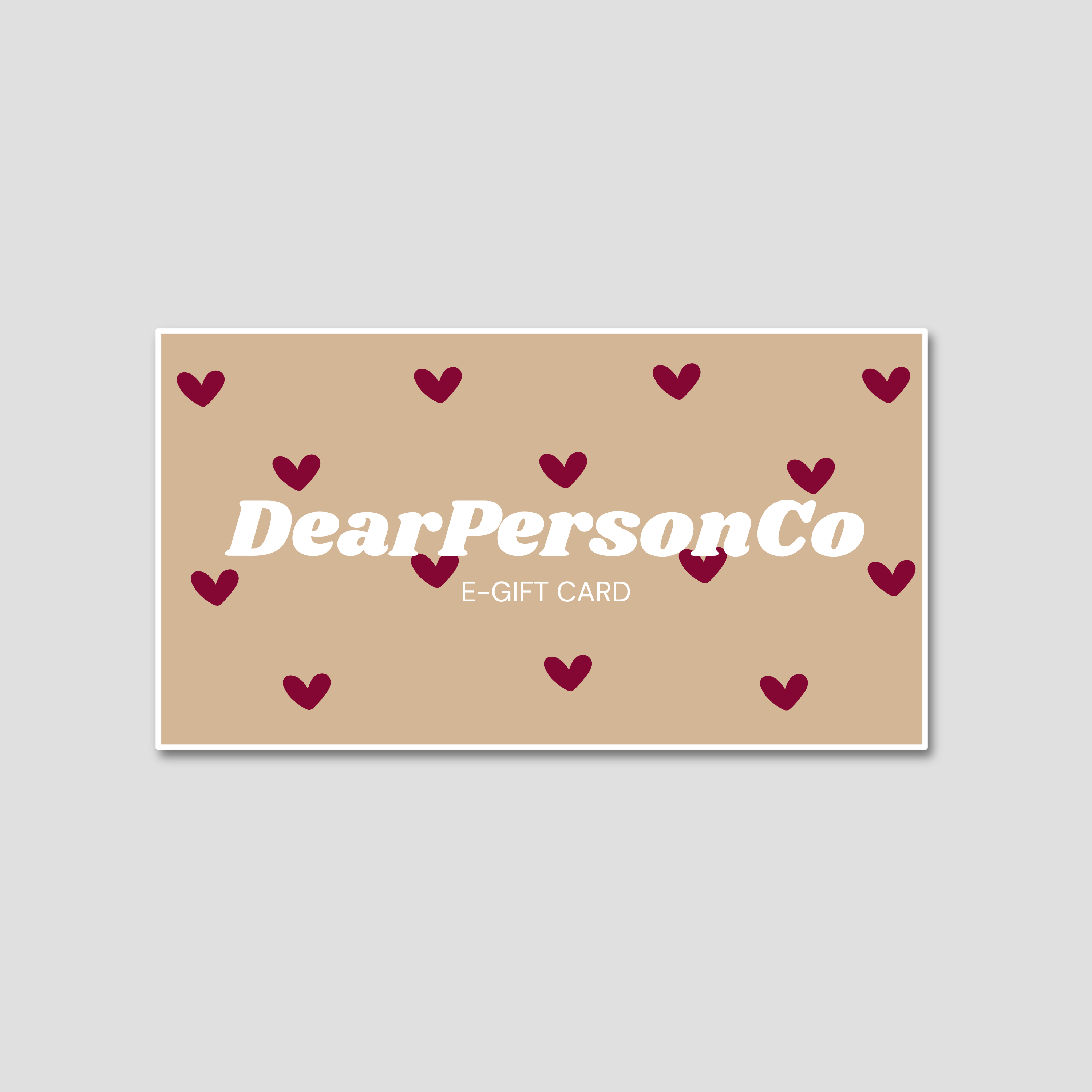 DearPersonCo E-Gift Card