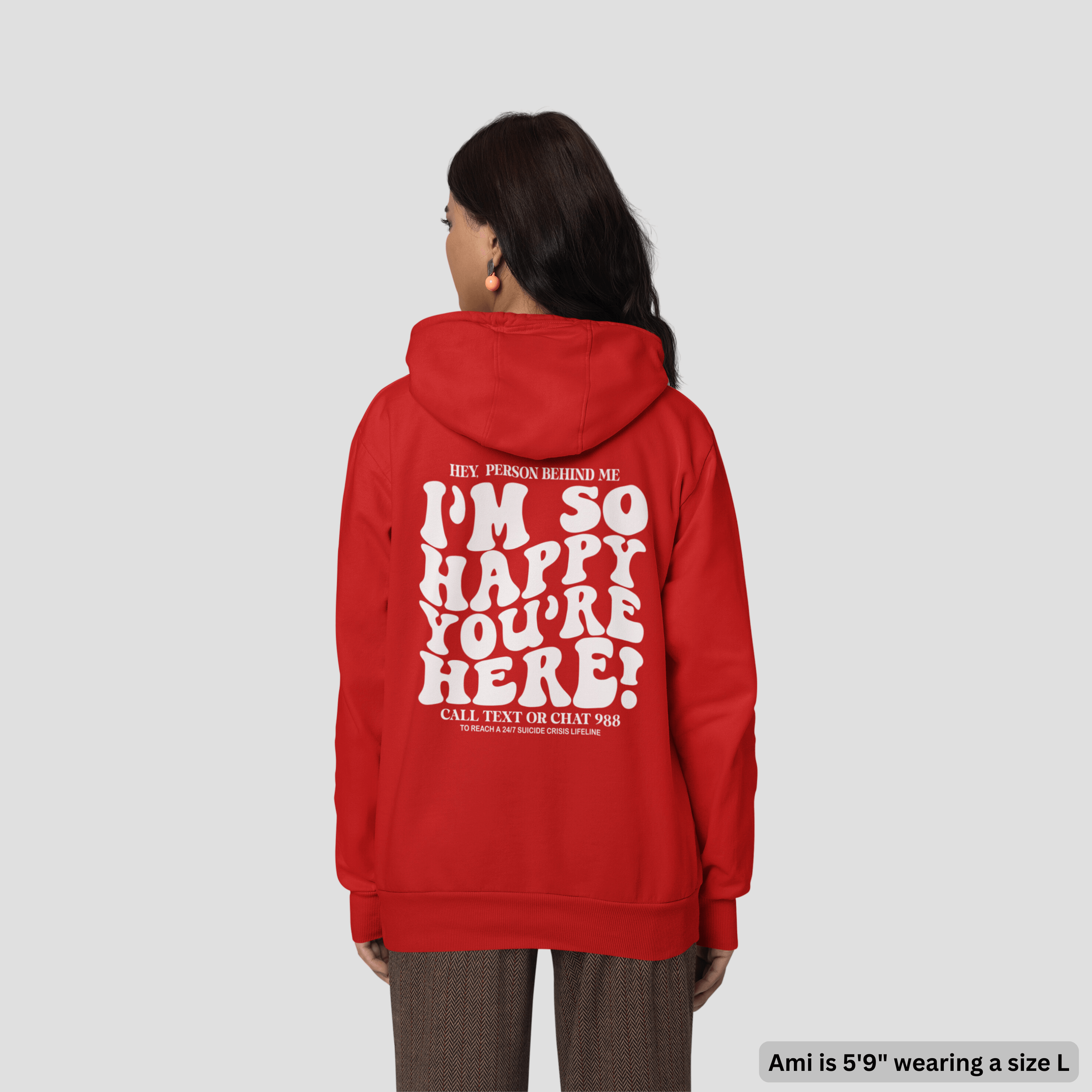 'I'm So Happy You're Here' Hoodie