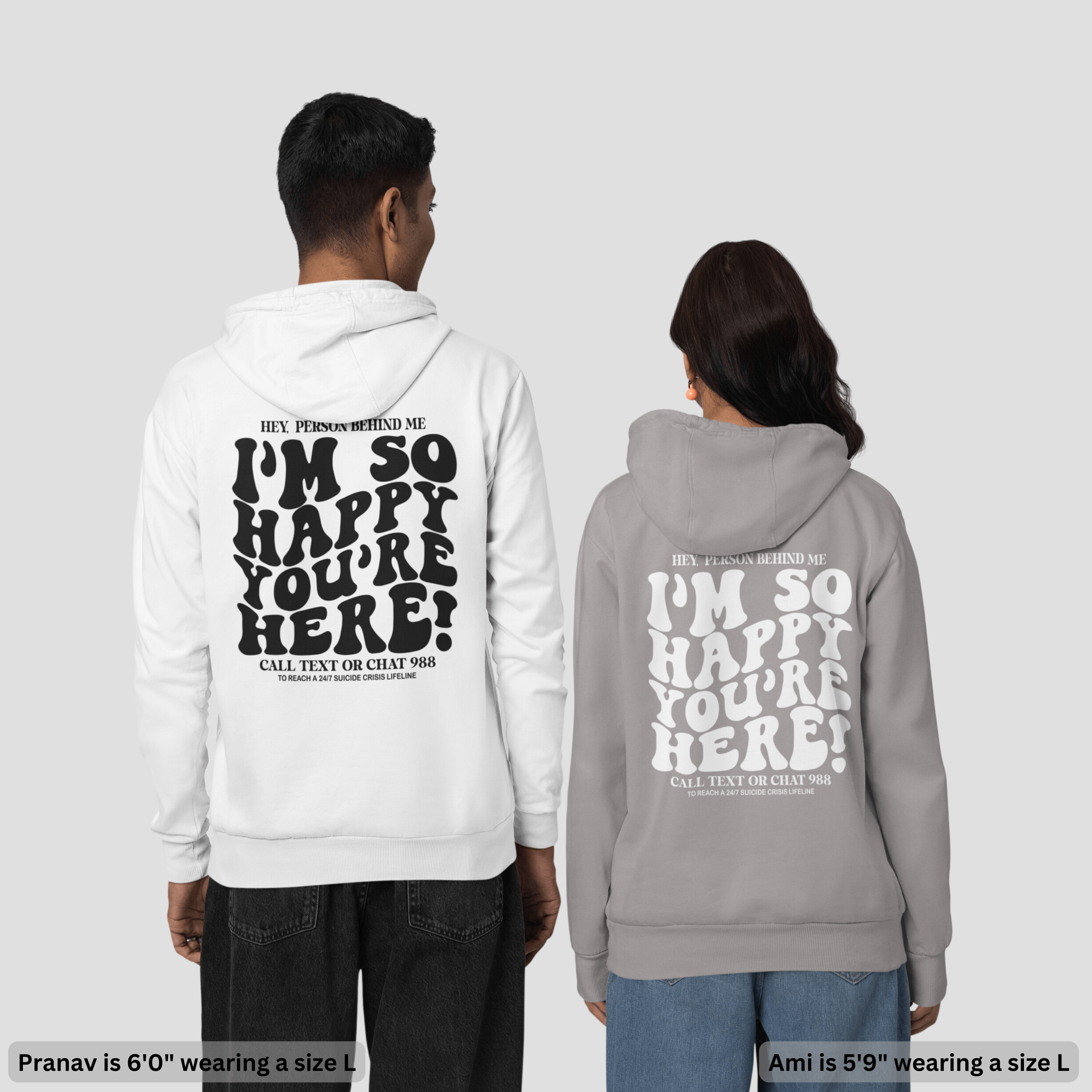 'I'm So Happy You're Here' Hoodie