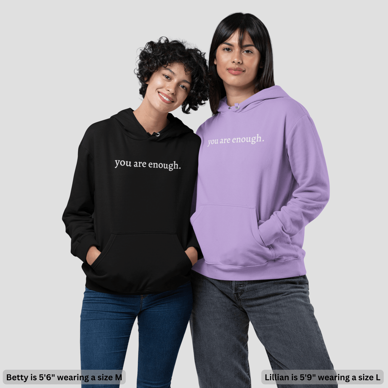 Damen Weißer Oversize Hoodie – 