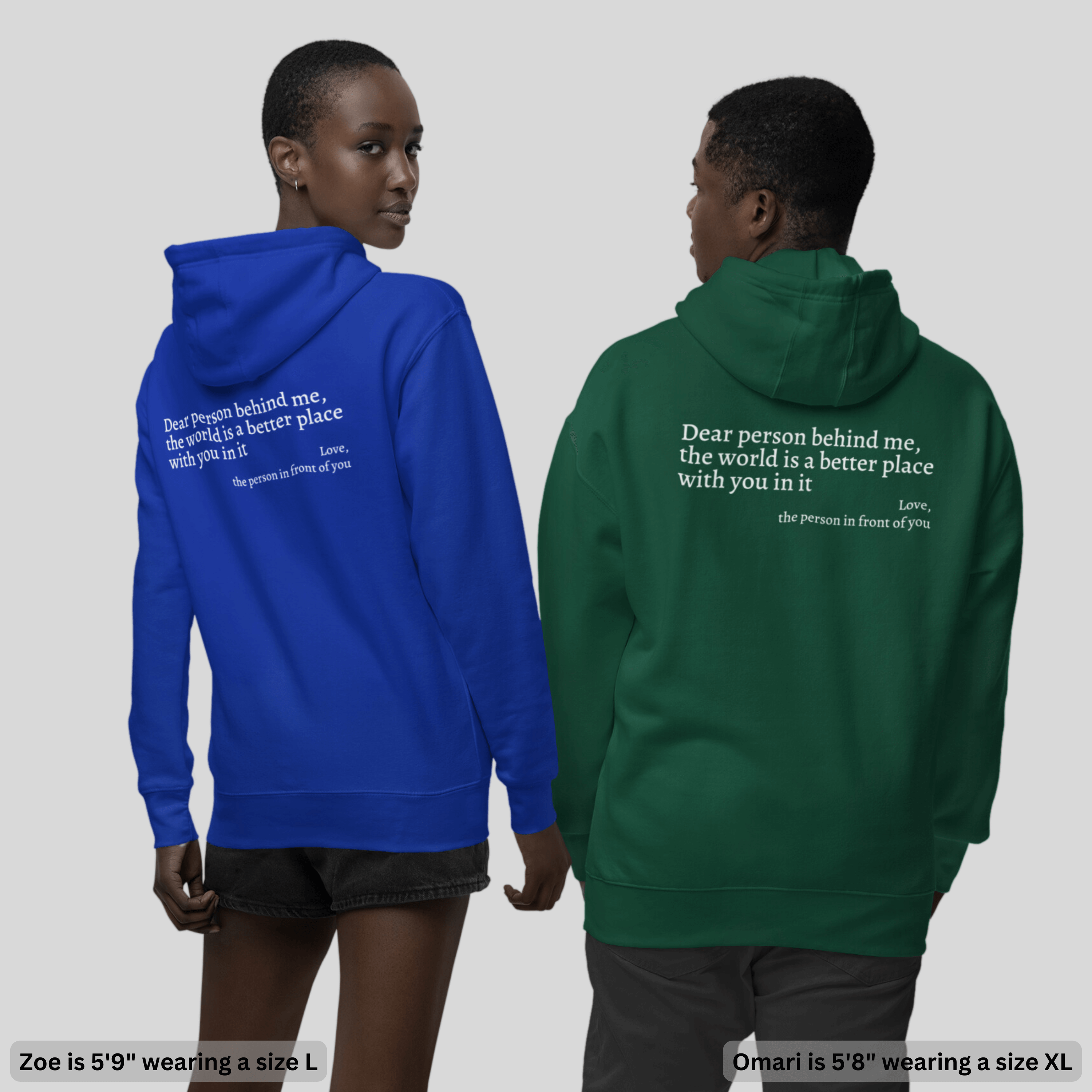 The Original 'Dear Person Behind Me' Hoodie