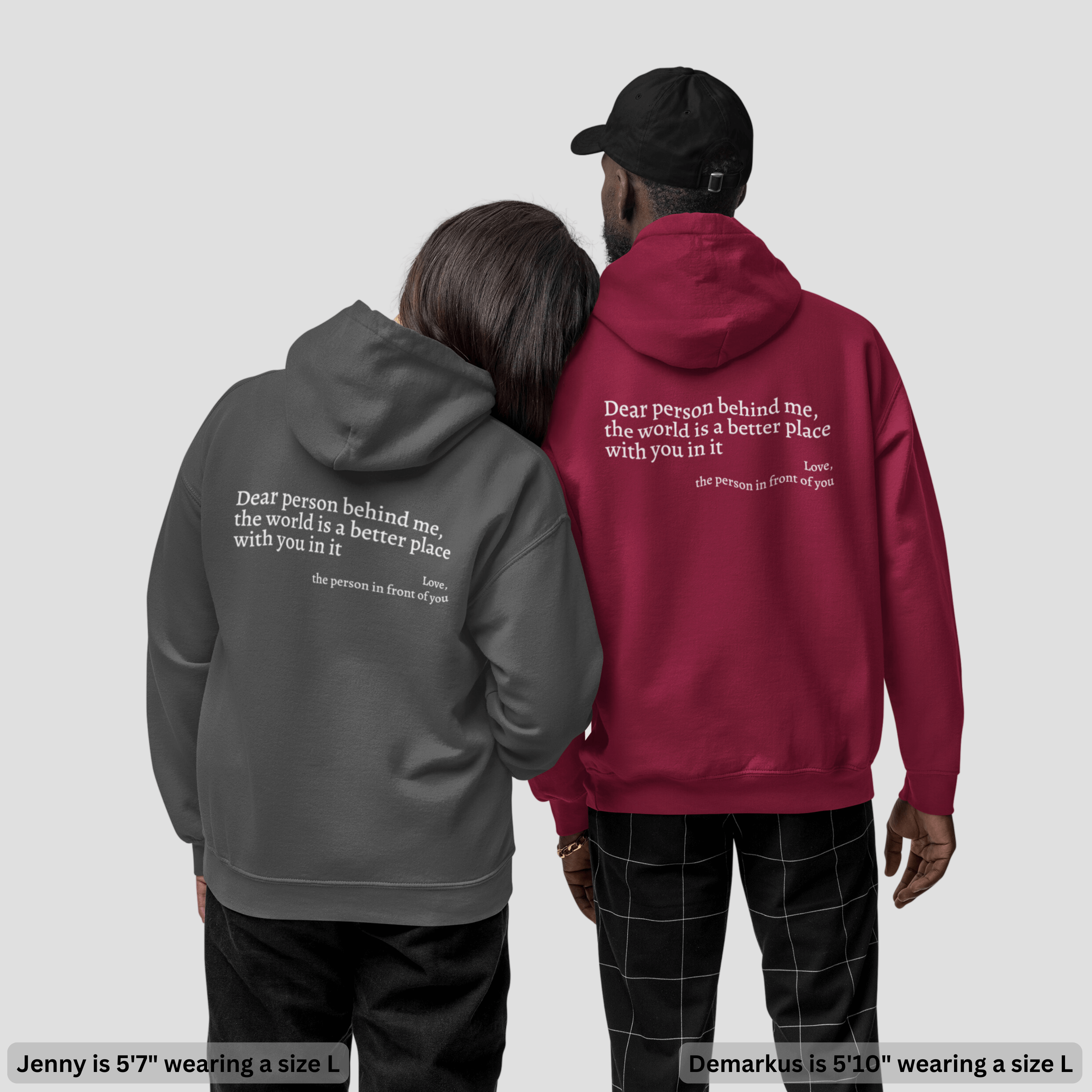 2024 NEW Colors - 'Dear Person Behind Me' Hoodie