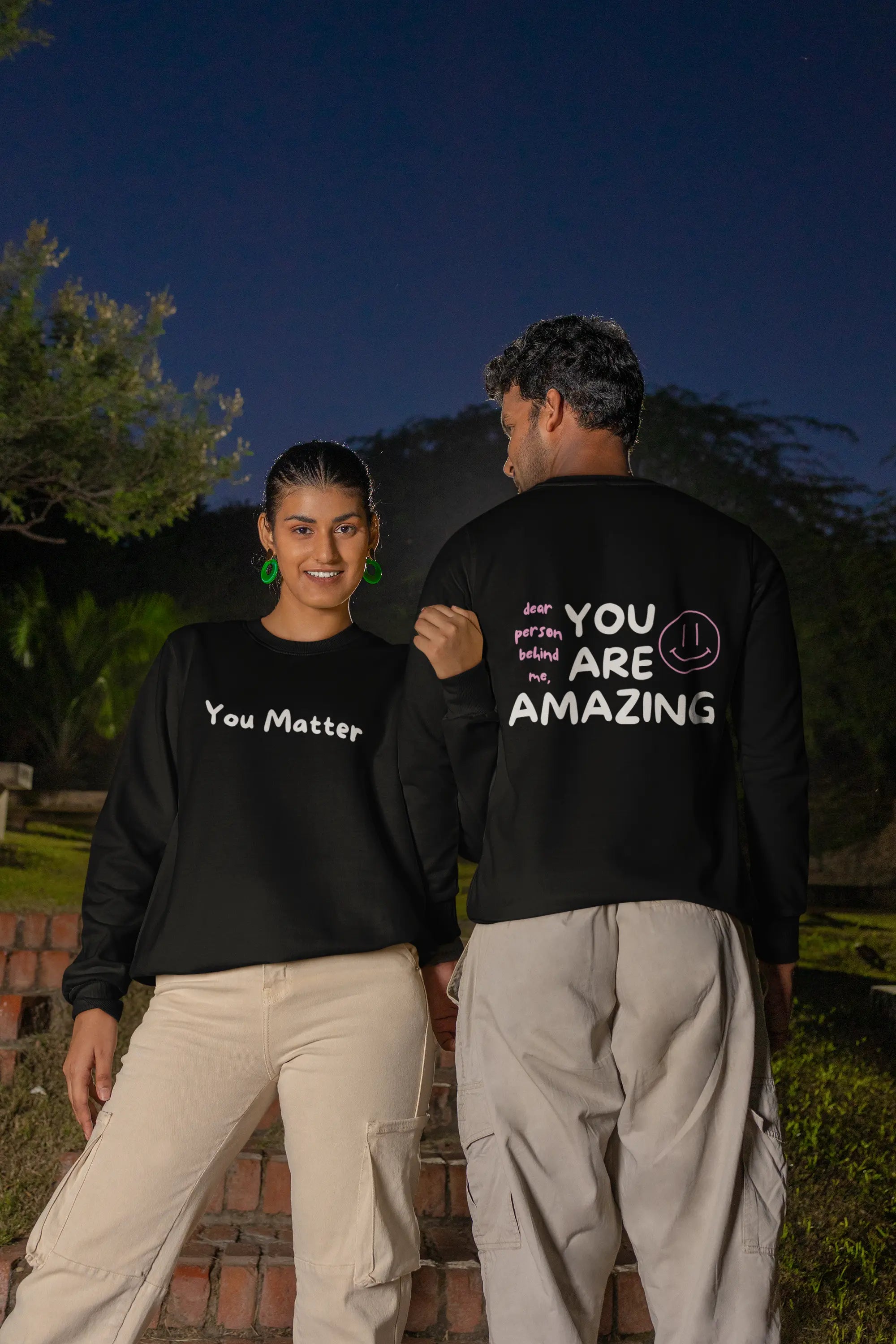 Valentine's Day SPECIAL: 'You Are Amazing' Sweatshirt - Black