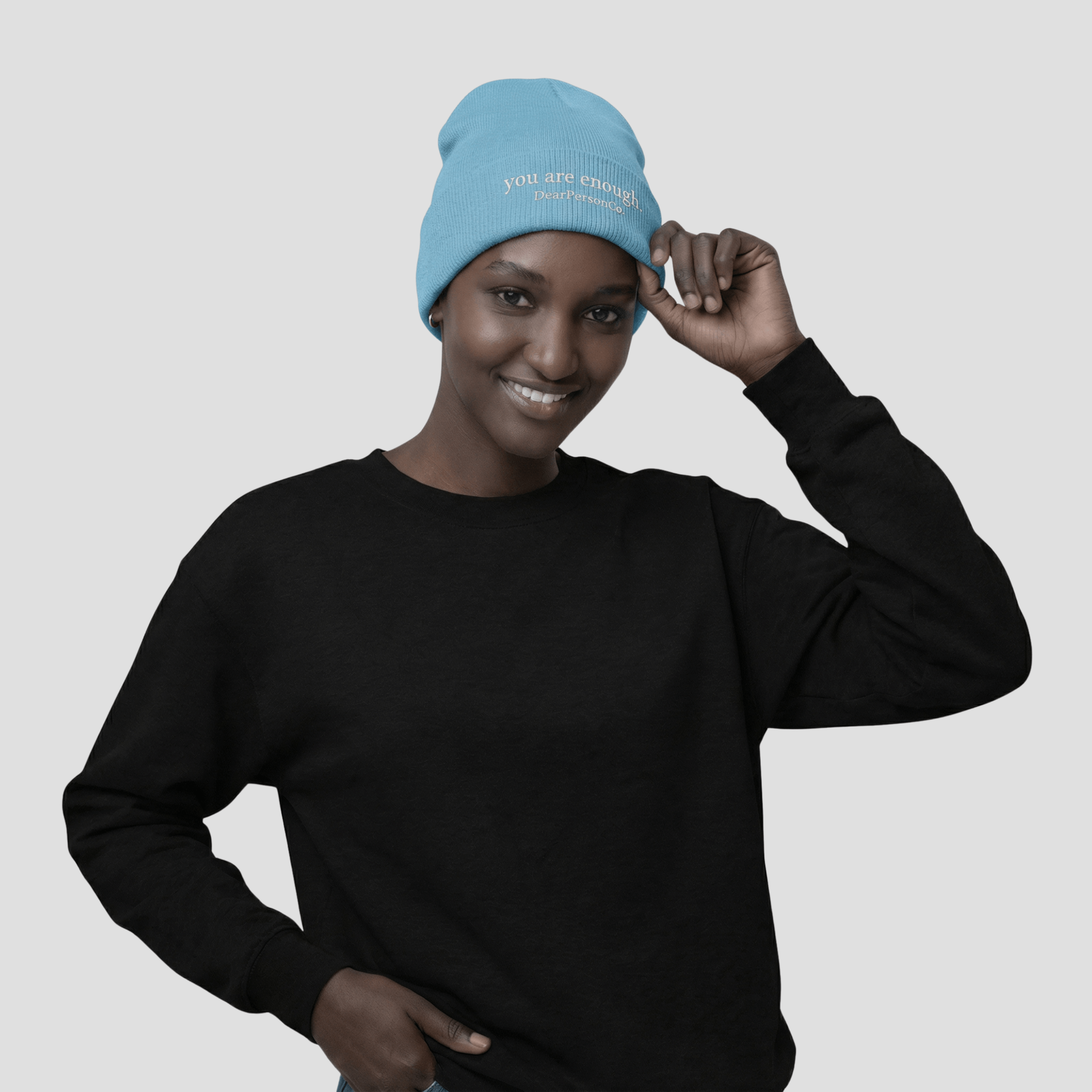 'You Are Enough' Beanie